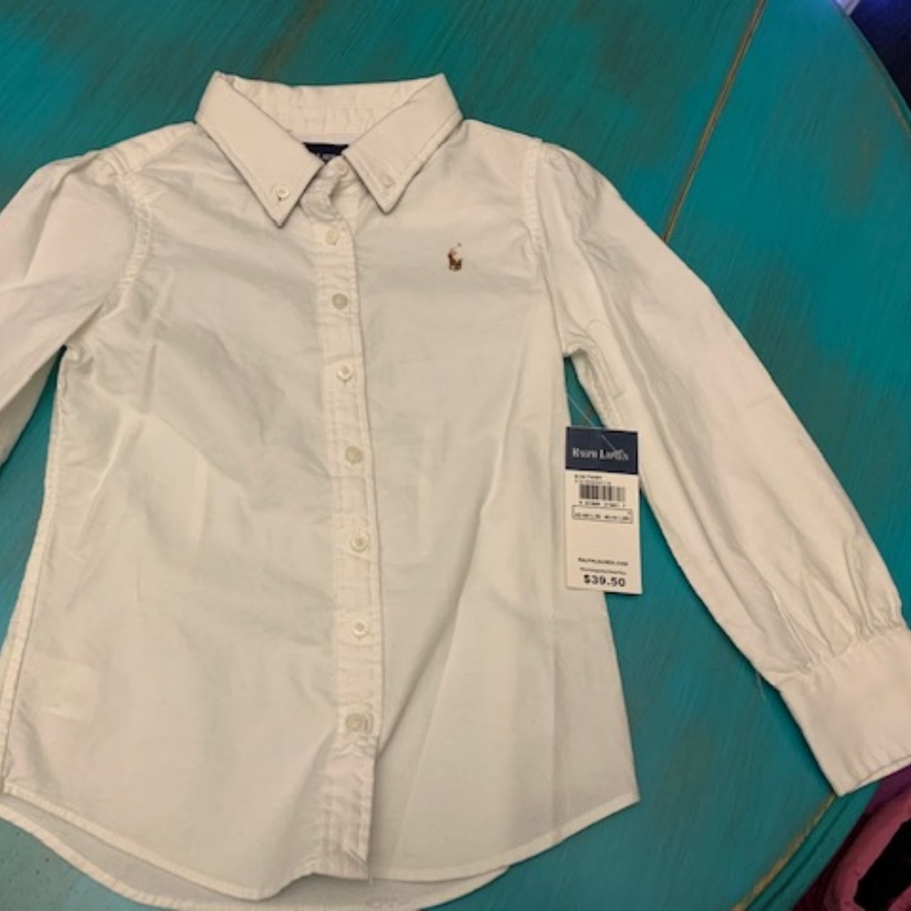 Girls Ralph Lauren Button Up